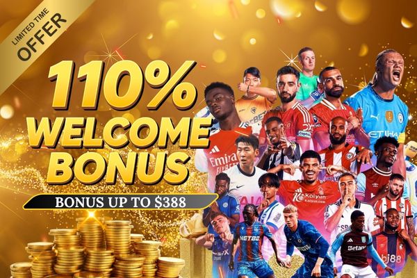 110% Welcome Bonus - Up to $388